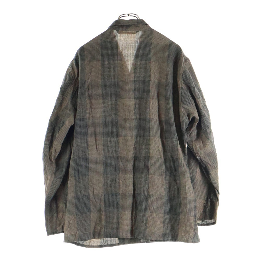 COMOLI(コモリ) 17AW ウールラミーチェックジャケット L03-01004