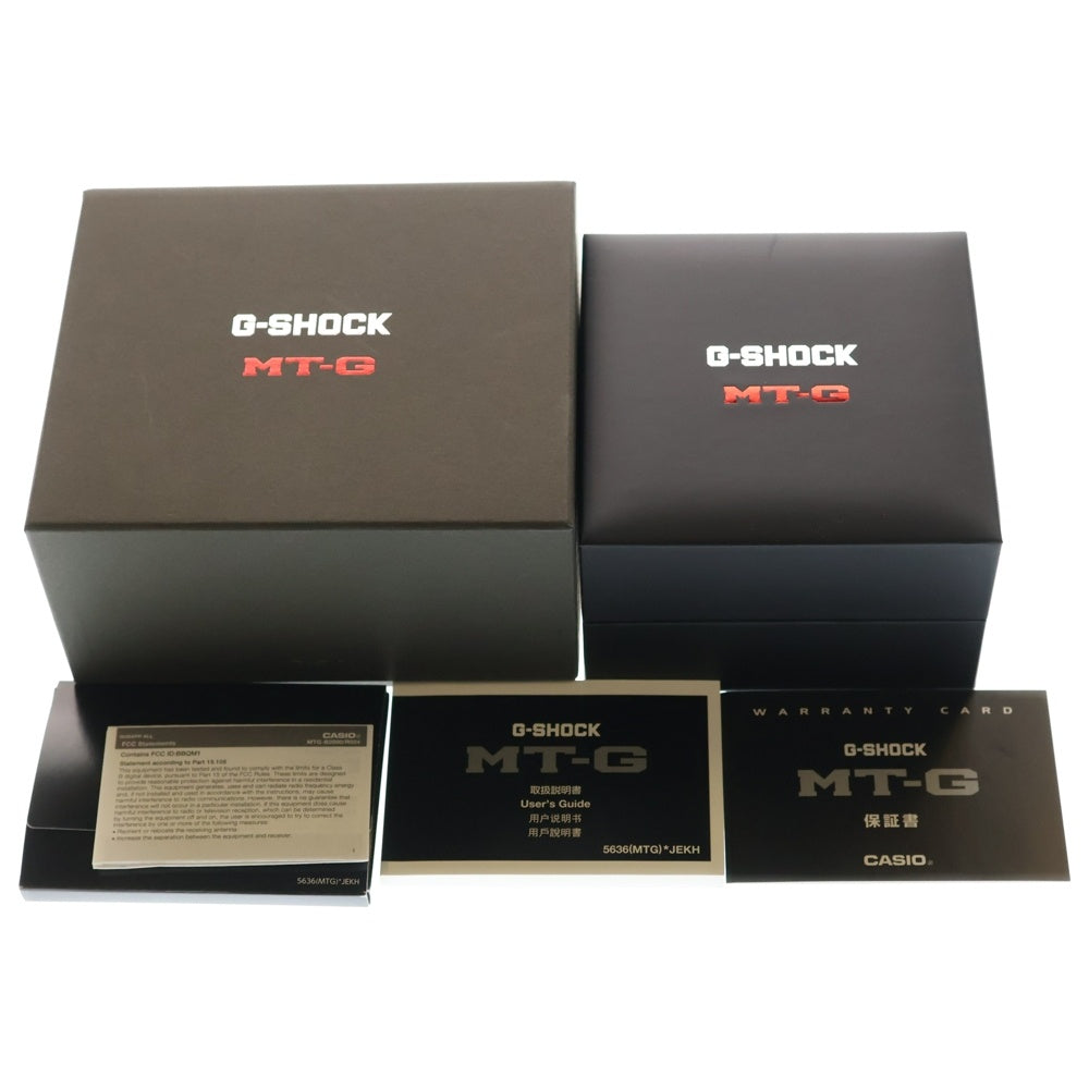 CASIO G-SHOCK(カシオ ジーショック) MT-G B2000シリーズ ソーラー 腕時計 MTG-B2000YBD-1AJF ブラック