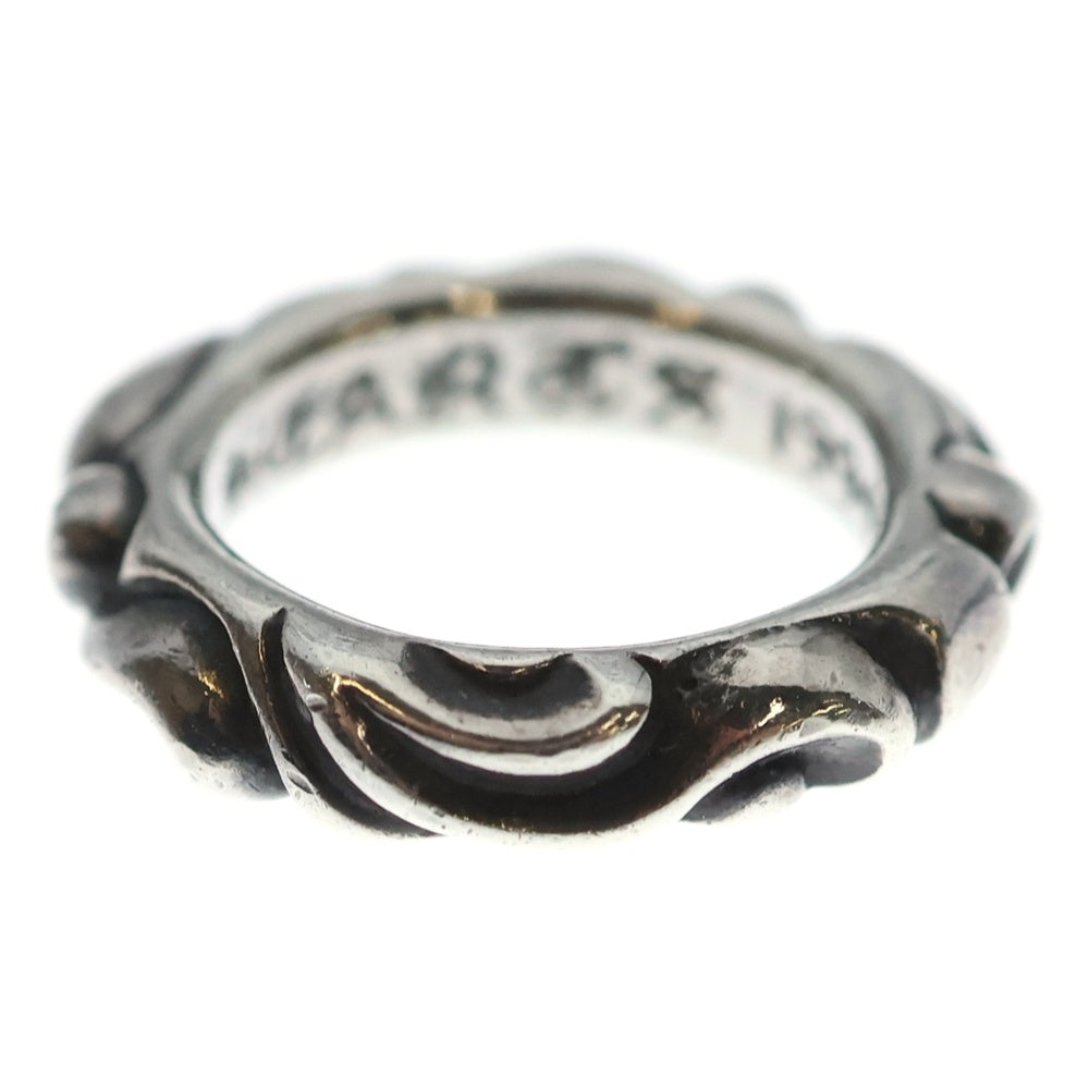 CHROME HEARTS(クロムハーツ) SCRL BAND スクロールバンド リング シルバー BCA351