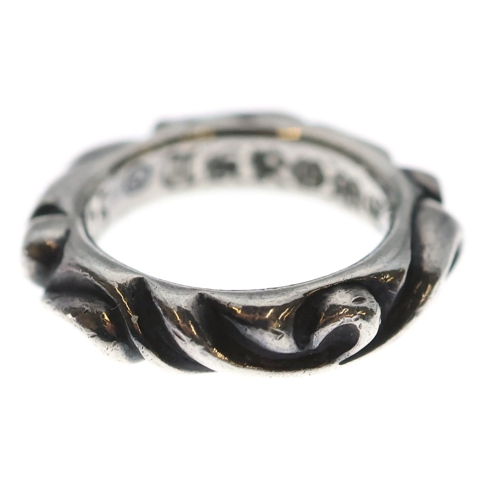 CHROME HEARTS(クロムハーツ) SCRL BAND スクロールバンド リング シルバー BCA351