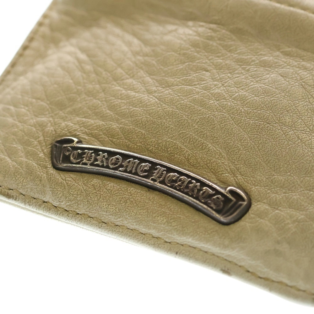 CHROME HEARTS(クロムハーツ) ZPR CHNG 3×4 チェンジパース ジッパーチェンジパース コインケース ホワイト/シルバー