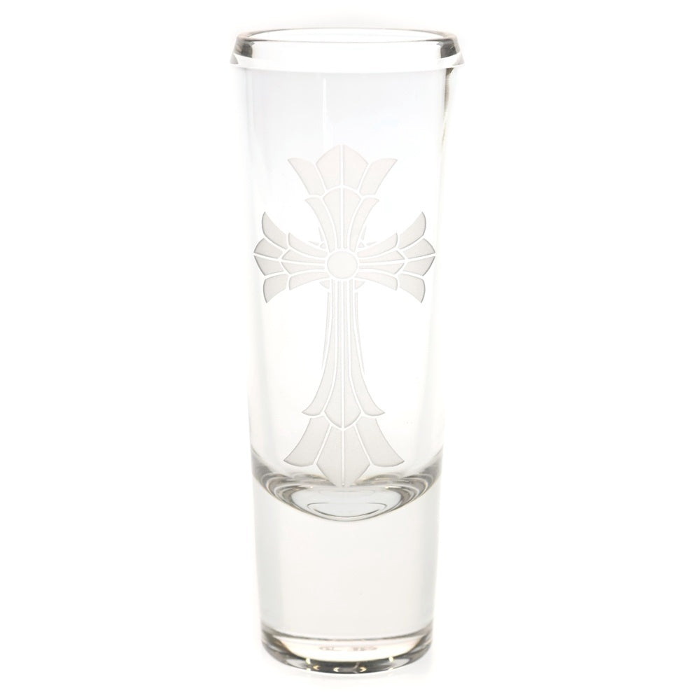 CHROME HEARTS(クロムハーツ) ×BACCARAT バカラ ダブルCHクロスモチーフ ガラス花瓶 小物 クリア ■