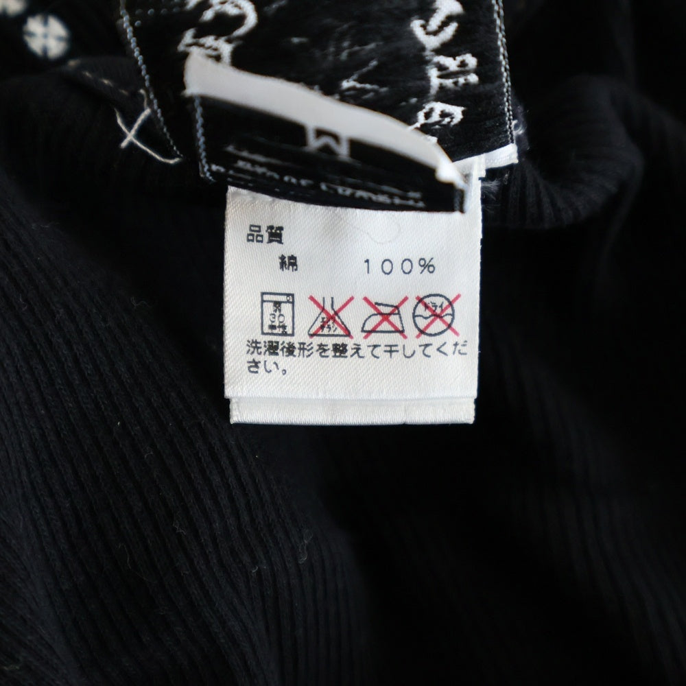 CHROME HEARTS(クロムハーツ) OLD CHプラスクロス プリントロゴ タンクトップ ブラック