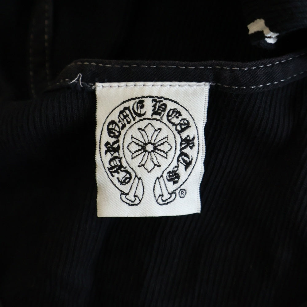 CHROME HEARTS(クロムハーツ) LD FUCK YOU T BAR TANK TOP プリントロゴ タンクトップ ブラック