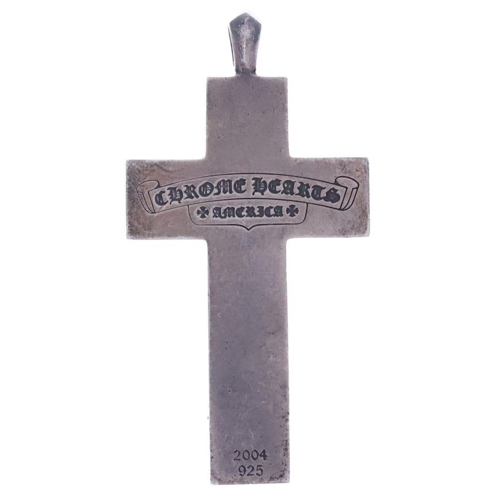 CHROME HEARTS(クロムハーツ) FRMD CRS マルチフレームドクロス ペンダント ネックレストップ シルバー