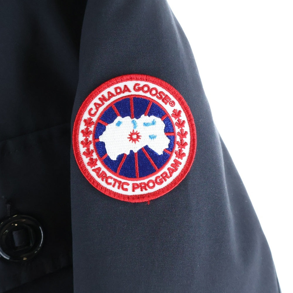 CANADA GOOSE(カナダグース) RUSSELL PARKA ラッセル ファーフーデッド ダウンジャケット パーカー ブラック 2301JM
