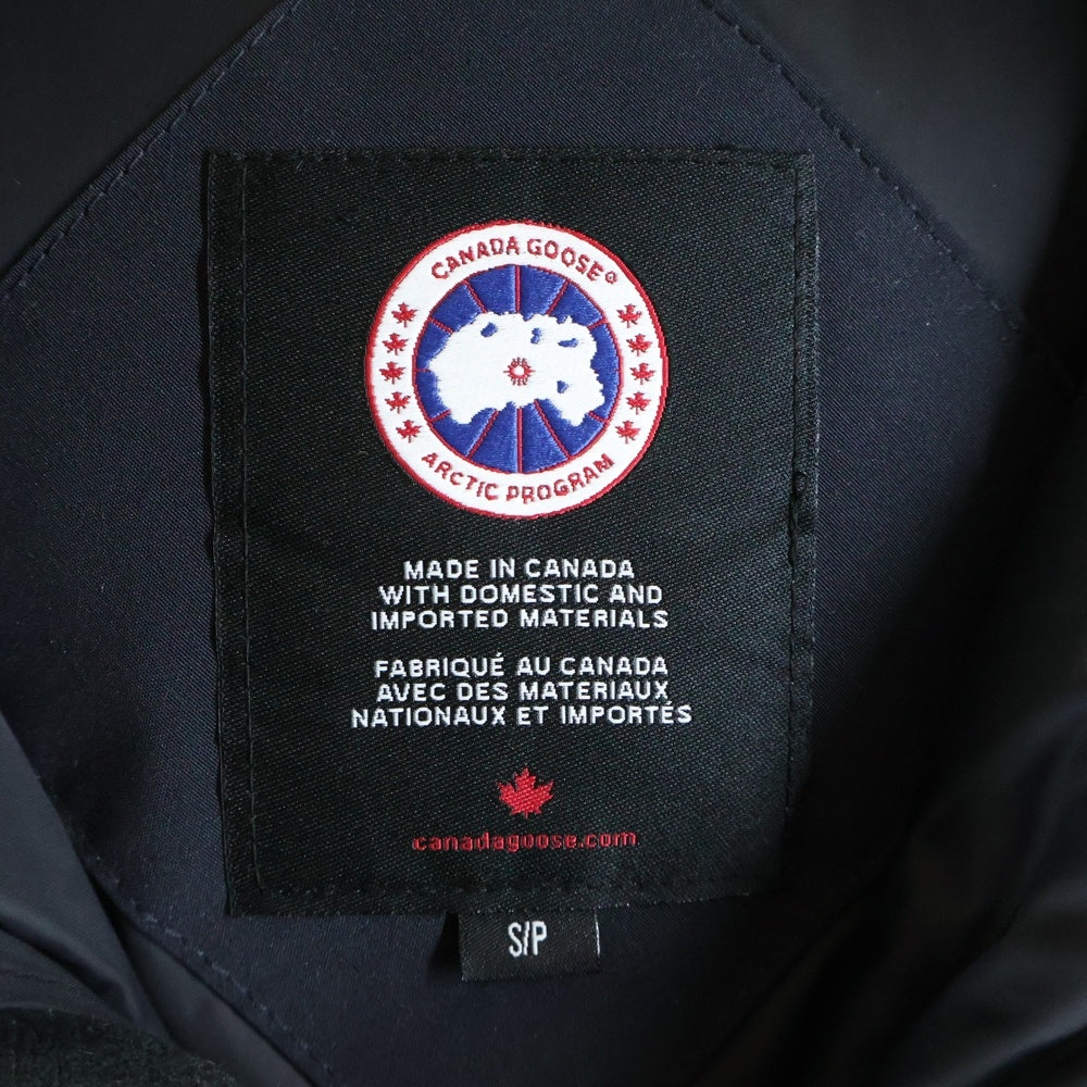 CANADA GOOSE(カナダグース) RUSSELL PARKA ラッセル ファーフーデッド ダウンジャケット パーカー ブラック 2301JM