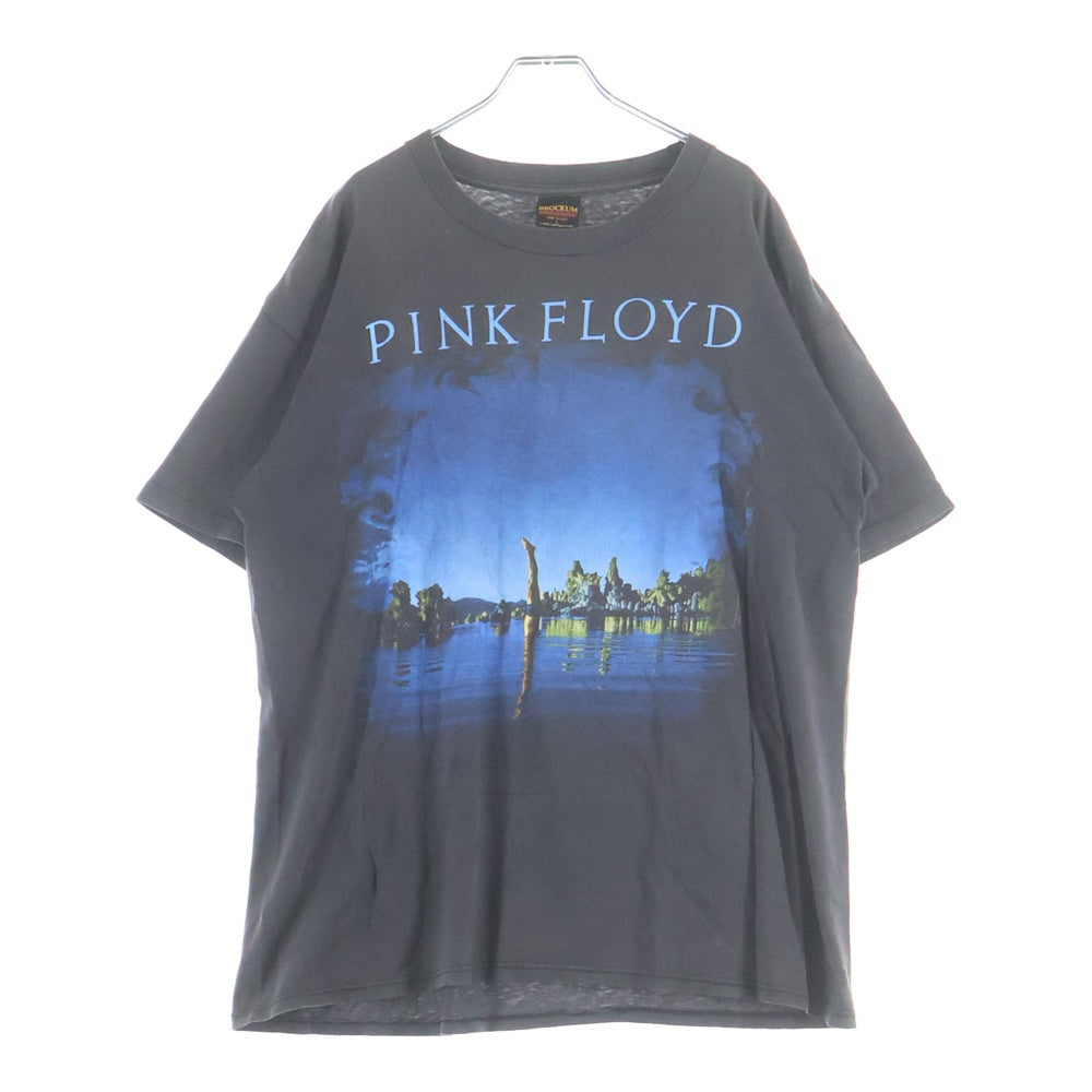 VINTAGE(ヴィンテージ) 90's PINK FLOYD WISH YOU WERE HERE ピンクフロイド 両面プリントロゴ 半袖Tシャツ カットソー ブラック