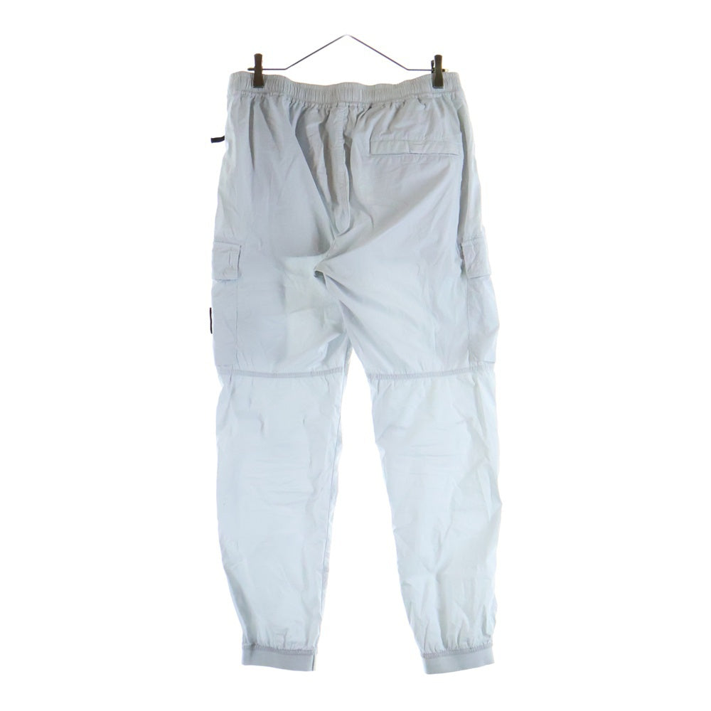 STONE ISLAND(ストーンアイランド) 24AW STRETCH COTTON CARGO PANTS ロゴワッペン ストレッチコットンカーゴパンツ ホワイト K1S153100031S0003