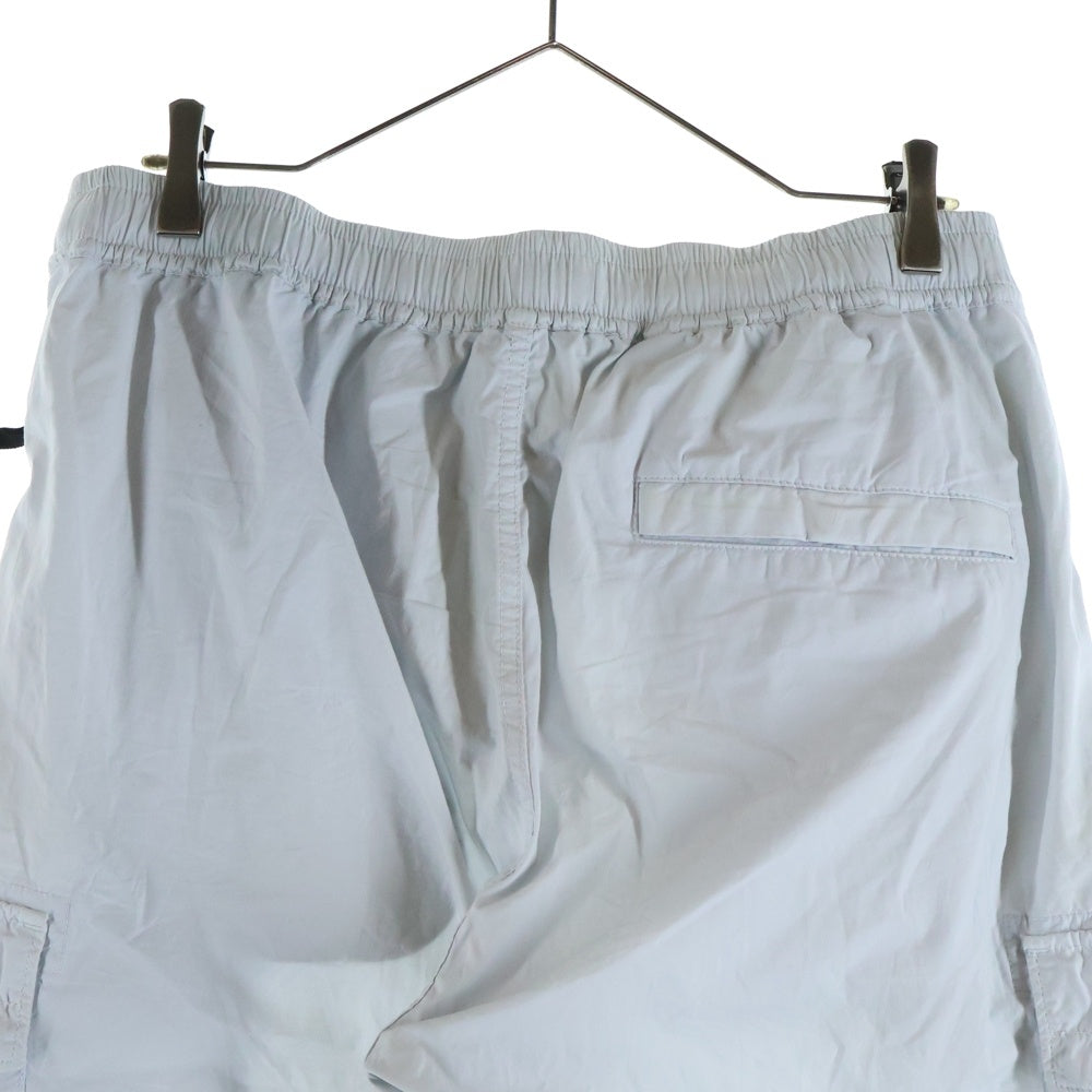 STONE ISLAND(ストーンアイランド) 24AW STRETCH COTTON CARGO PANTS ロゴワッペン ストレッチコットンカーゴパンツ ホワイト K1S153100031S0003