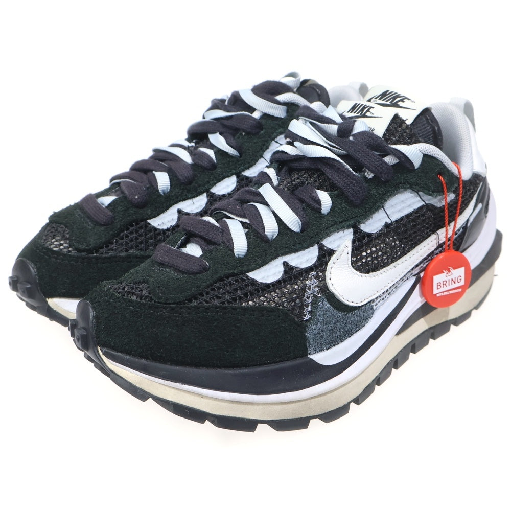 NIKE(ナイキ) ×sacai VAPOR WAFFLE SP CV1363-001 サカイ ヴェイパーワッフル ローカットスニーカー ブラック レディース US4/23cm