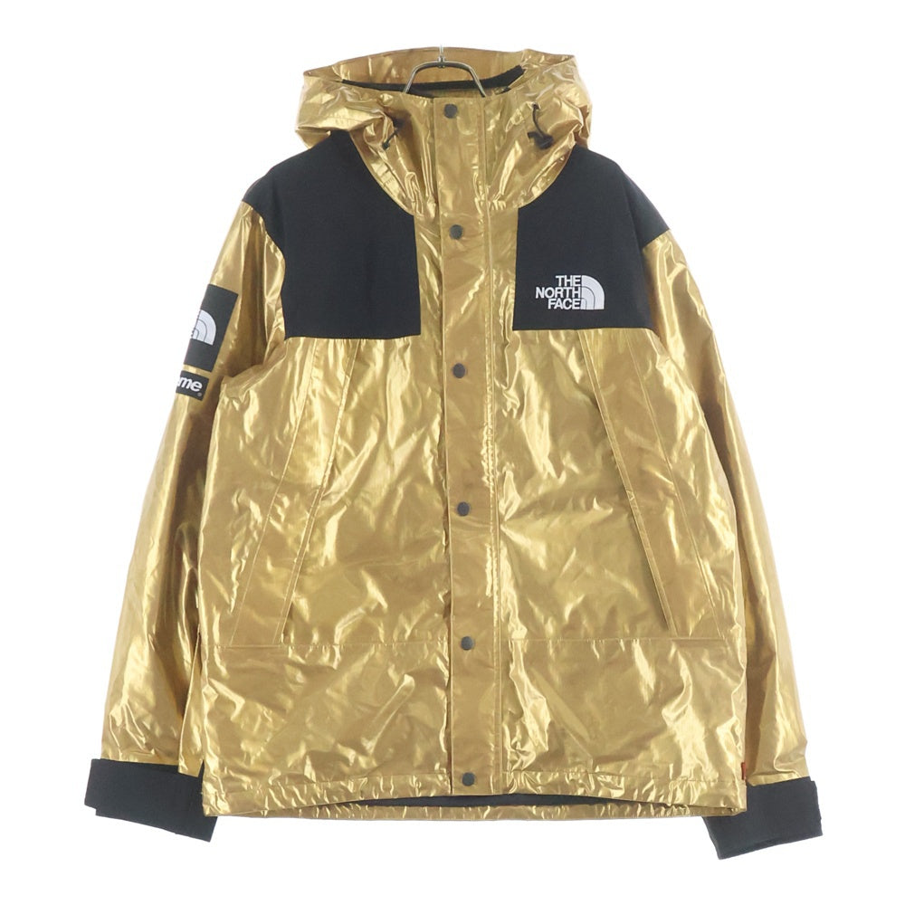 SUPREME(シュプリーム) 18SS×THE NORTH FACE METALLIC MOUNTAIN PARKA GOLD ザノースフェイス メタリック マウンテンジャケット ゴールド NP11801I