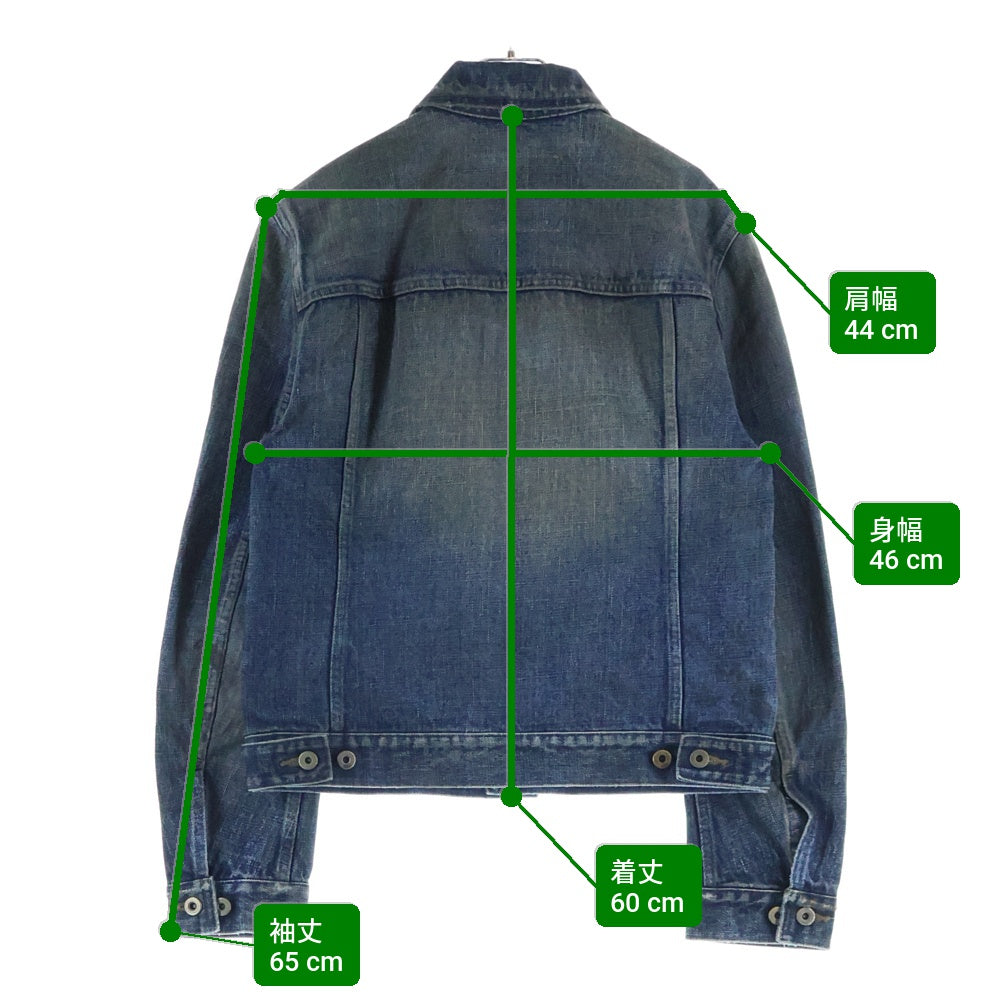 DRKSHDW(ダークシャドウ) TRUCKER JKT VINTAGE IND トラッカージャケット デニムジャケット インディゴ DL02E2788-HVWJP