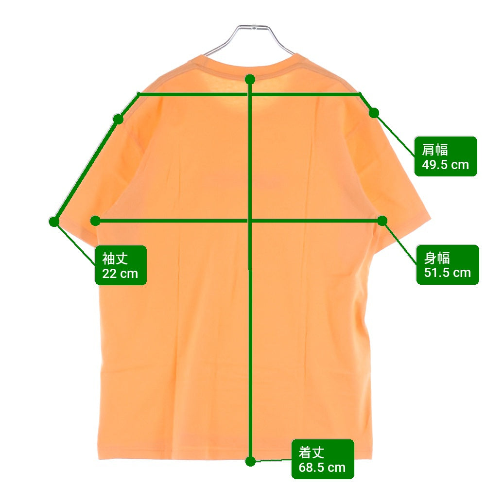 SUPREME(シュプリーム) 23SS Motion Logo Tee モーション ロゴプリント クルーネック 半袖Tシャツ カットソー オレンジ