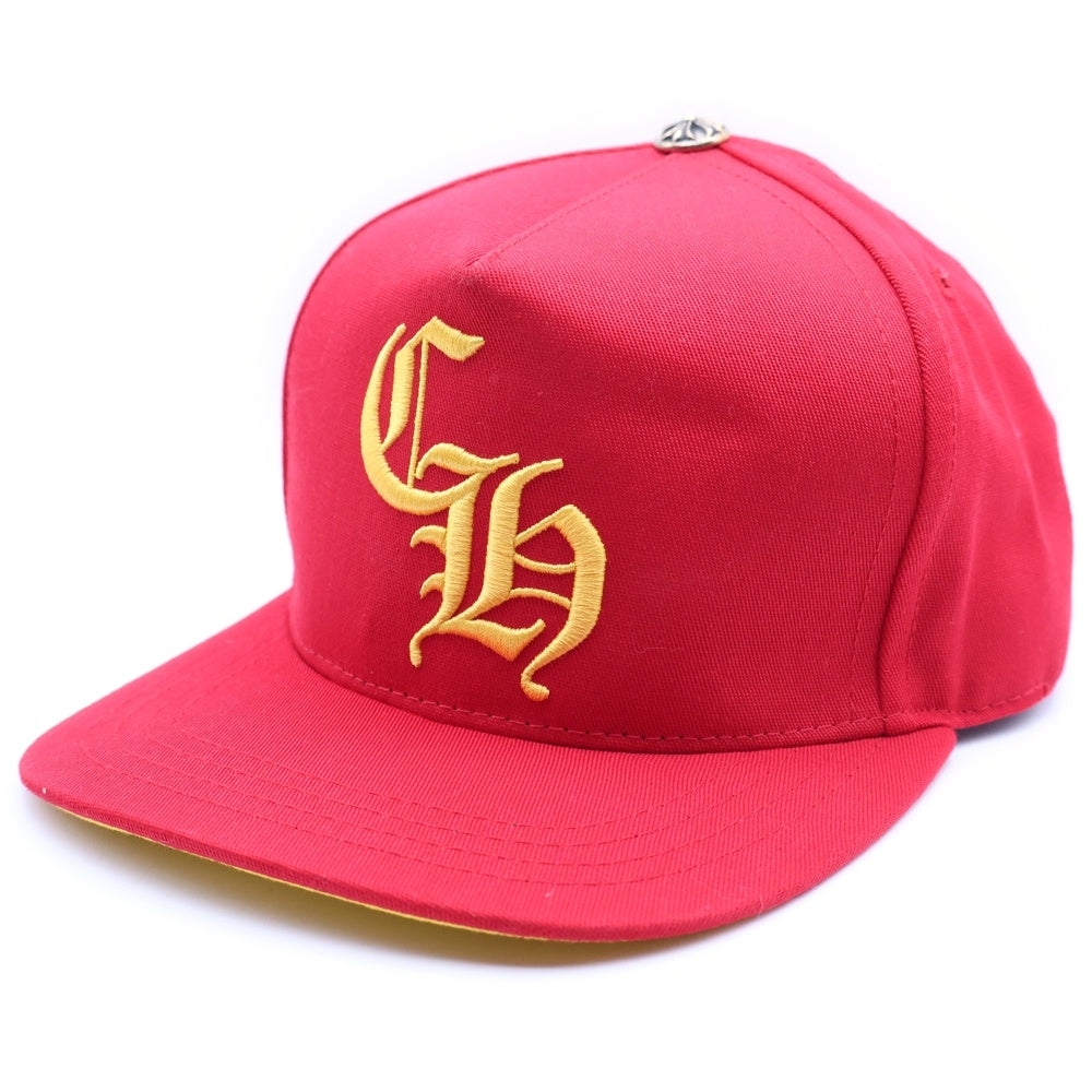 CHROME HEARTS(クロムハーツ) CH BASEBALL Trucker Cap トラッカーキャップ ベースボールキャップ 帽子 レッド/イエロー