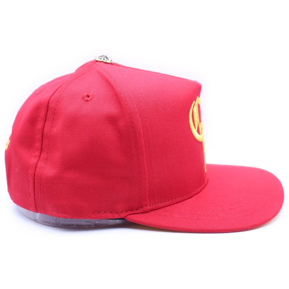 CHROME HEARTS(クロムハーツ) CH BASEBALL Trucker Cap トラッカーキャップ ベースボールキャップ 帽子 レッド/イエロー
