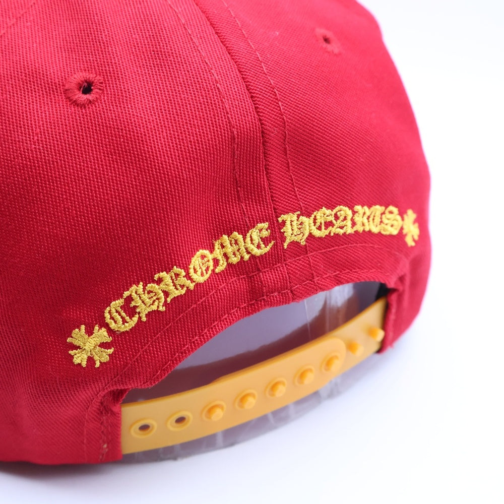 CHROME HEARTS(クロムハーツ) CH BASEBALL Trucker Cap トラッカーキャップ ベースボールキャップ 帽子 レッド/イエロー