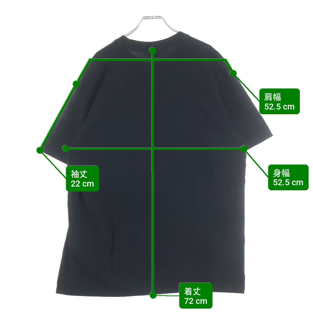 SUPREME(シュプリーム) 20AW ×YOHJI YAMAMOTO Logo Tee ヨウジヤマモト フロントロゴプリント 半袖Tシャツ カットソー ブラック