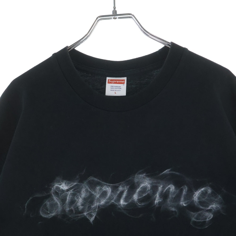 SUPREME(シュプリーム) 19AW Smoke Tee スモーク フロントプリント 半袖Tシャツ カットソー ブラック