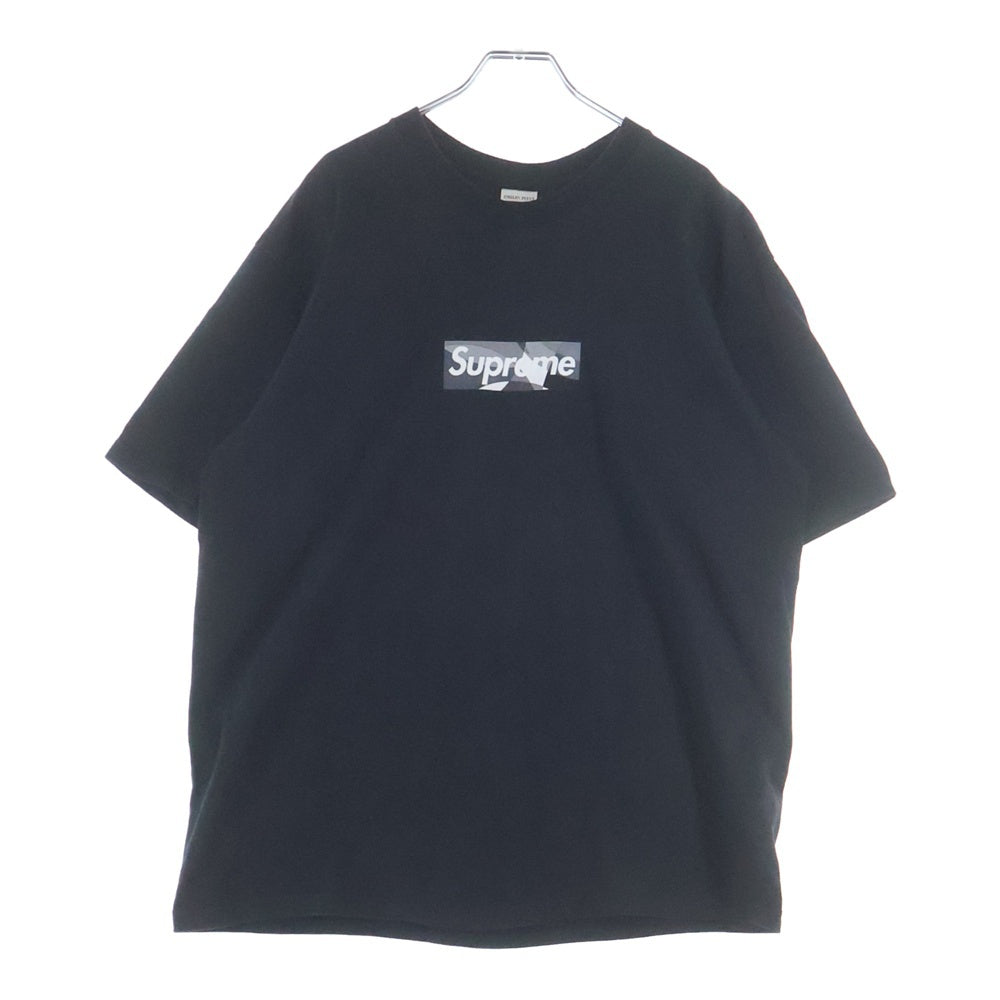 SUPREME(シュプリーム) 21SS Emilio Pucci Box Logo Tee エミリオ・プッチ ボックスロゴ 半袖Tシャツ カットソー ブラック