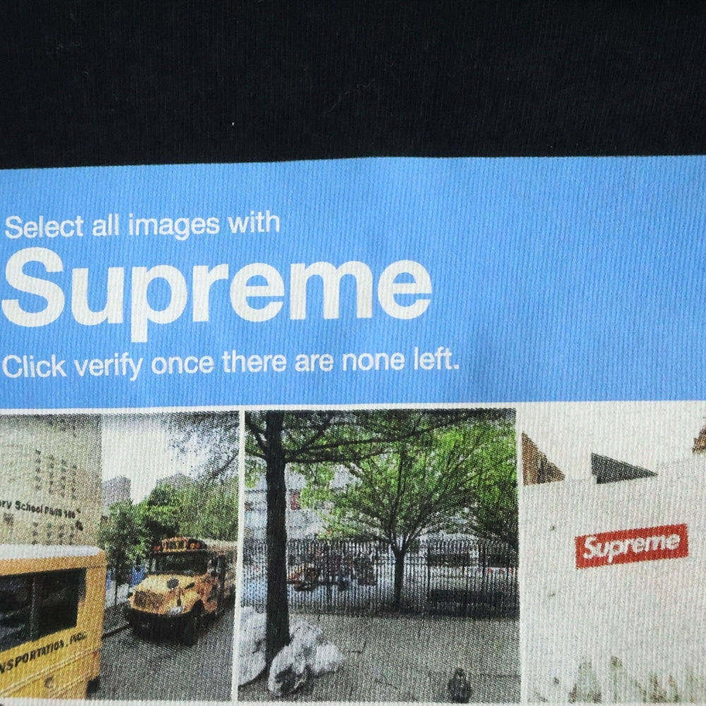 SUPREME(シュプリーム) 20AW Verify Tee ベリファイ 半袖Tシャツ カットソー ブラック