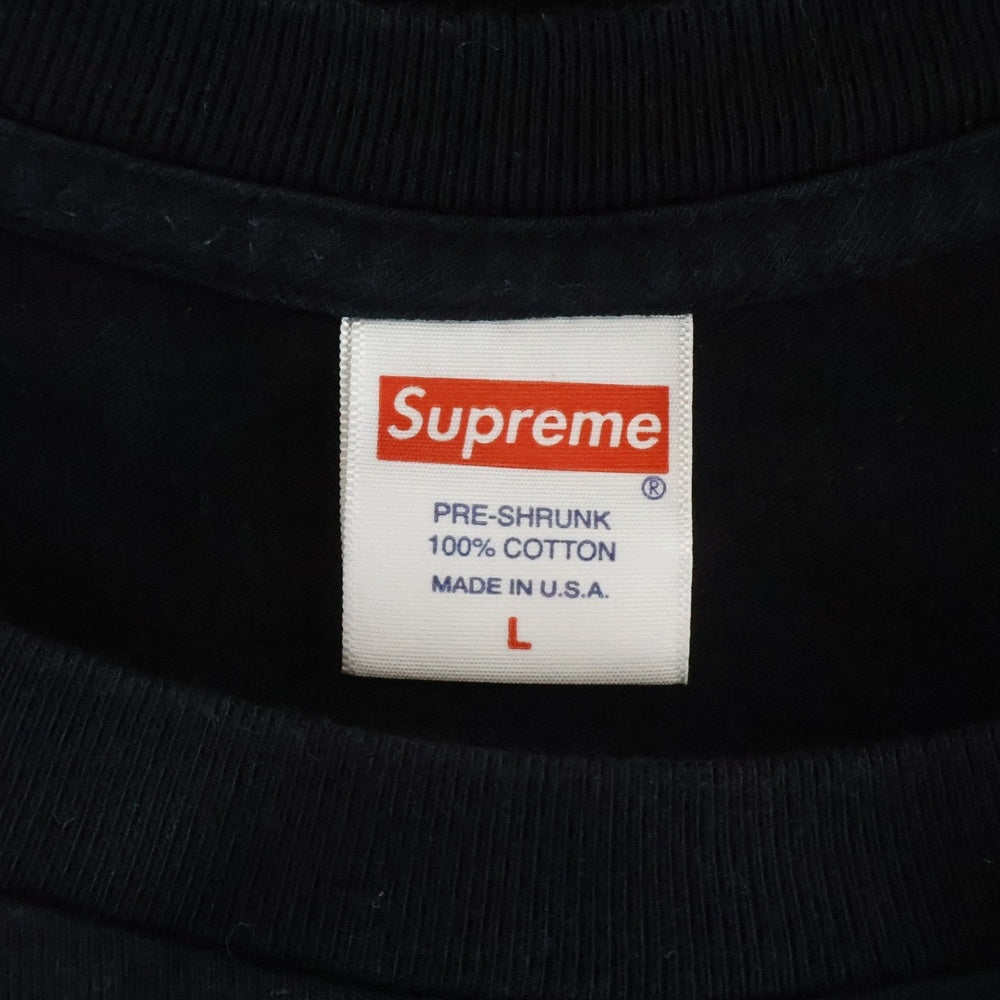 SUPREME(シュプリーム) 20AW Verify Tee ベリファイ 半袖Tシャツ カットソー ブラック