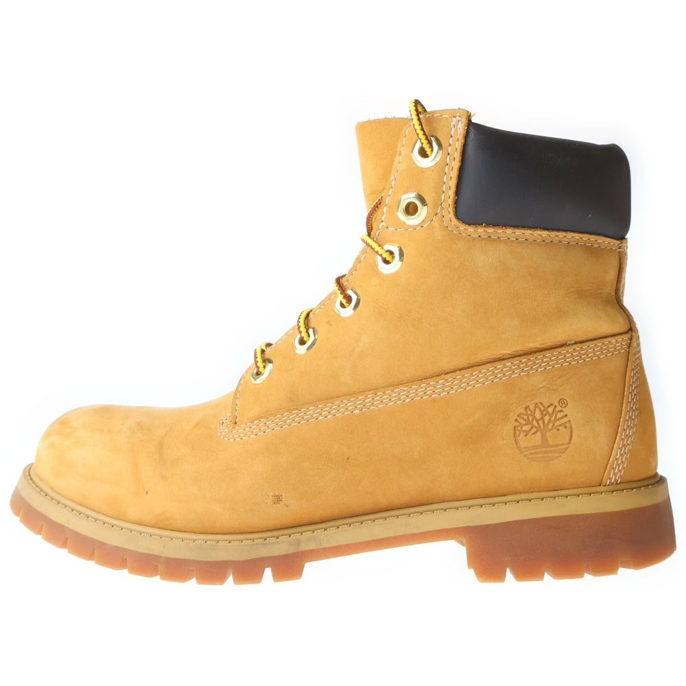 Timberland(ティンバーランド) レースアップ 6インチブーツ ハイカットシューズ ブラウン US6.5/24.5cm A0598 レディース