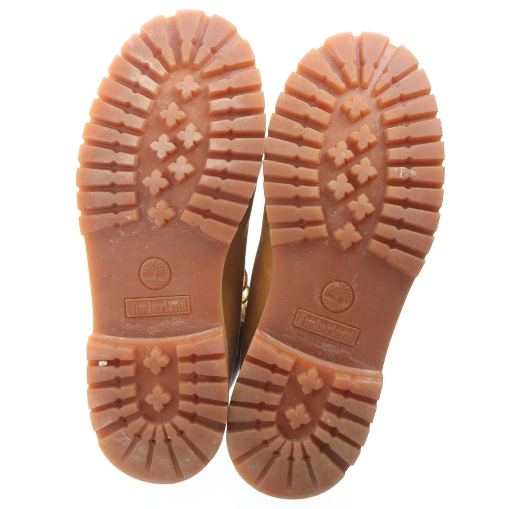 Timberland(ティンバーランド) レースアップ 6インチブーツ ハイカットシューズ ブラウン US6.5/24.5cm A0598 レディース