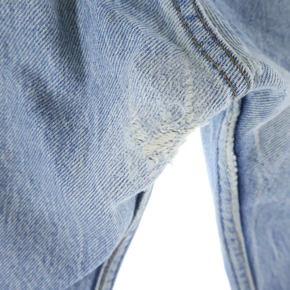 DENIM TEARS(デニムティアーズ) ×Levi's リーバイス フラワープリント ラインストーン付き デニムパンツ インディゴ A2634-00