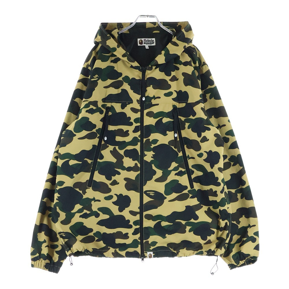 A BATHING APE(アベイシングエイプ) ナイロン ダックハンターカモ カモ柄マウンテンパーカー マルチカラー 001LJJ701016M
