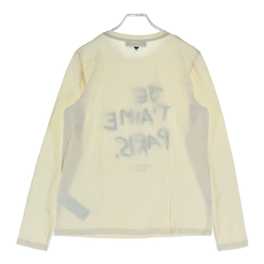 Weekend Max Mara(ウィークエンド マックスマーラ) クールネック 長袖Tシャツ ロングTシャツ クリーム 2525946032670 レディース