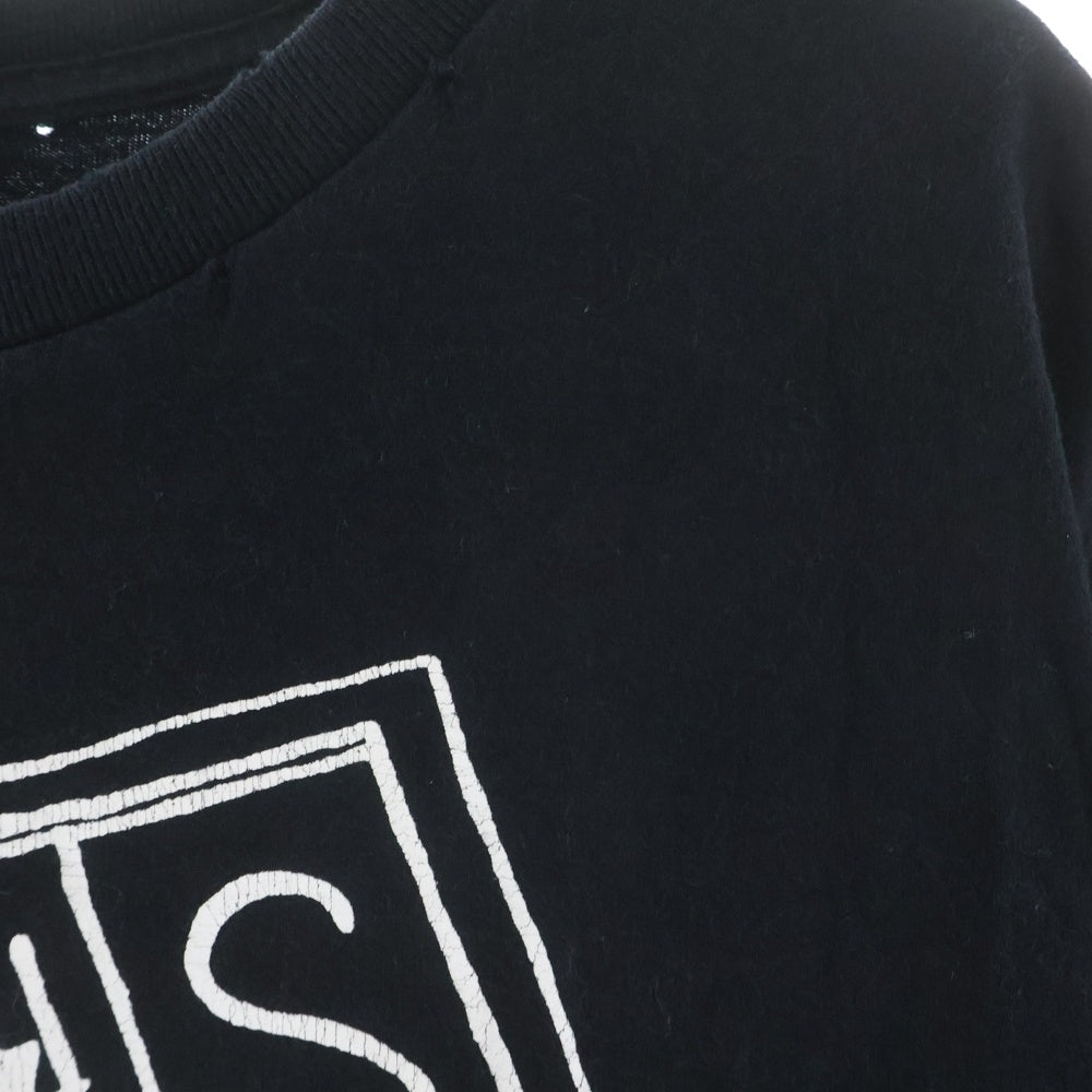 NUMBER (N)INE(ナンバーナイン) 05AW WORLD TOUR THS期 ワールドツアー プリント半袖Tシャツ カットソー ブラック