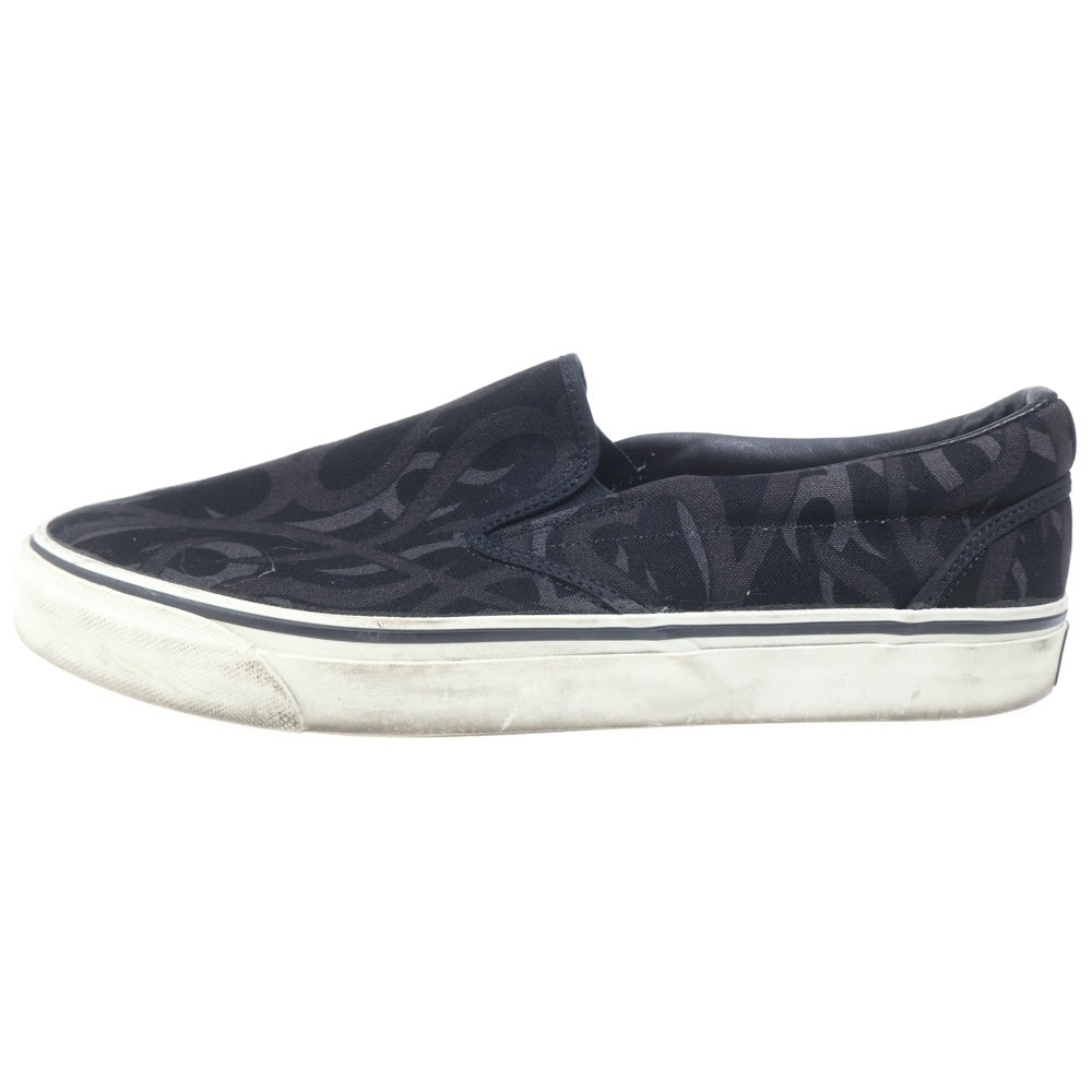 NUMBER (N)INE(ナンバーナイン) Heart Tribal Slip-on GIVE期 ハートトライバルスリッポン ローカットスニーカー シューズ ブラック