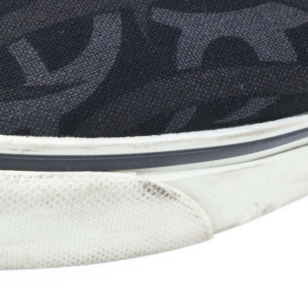 NUMBER (N)INE(ナンバーナイン) Heart Tribal Slip-on GIVE期 ハートトライバルスリッポン ローカットスニーカー シューズ ブラック