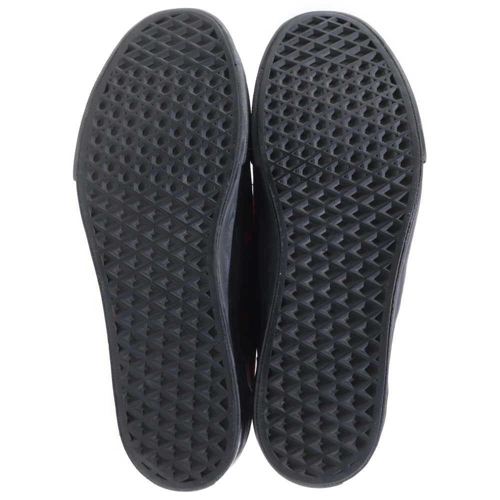 NUMBER (N)INE(ナンバーナイン) Slip-on エミリー期 バッファローチェック柄スリッポン ローカットスニーカー シューズ ブラック/レッド