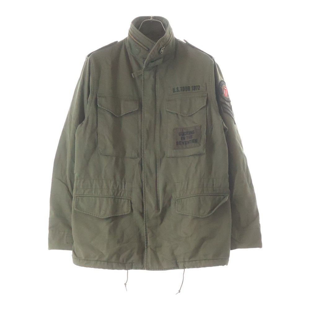 ヒステリックグラマー×ローリングストーンズ　M-65 JKT Sサイズ 30周年 HYSTERIC GLAMOUR(ヒステリックグラマー) ×THE ROLLING STONES M65