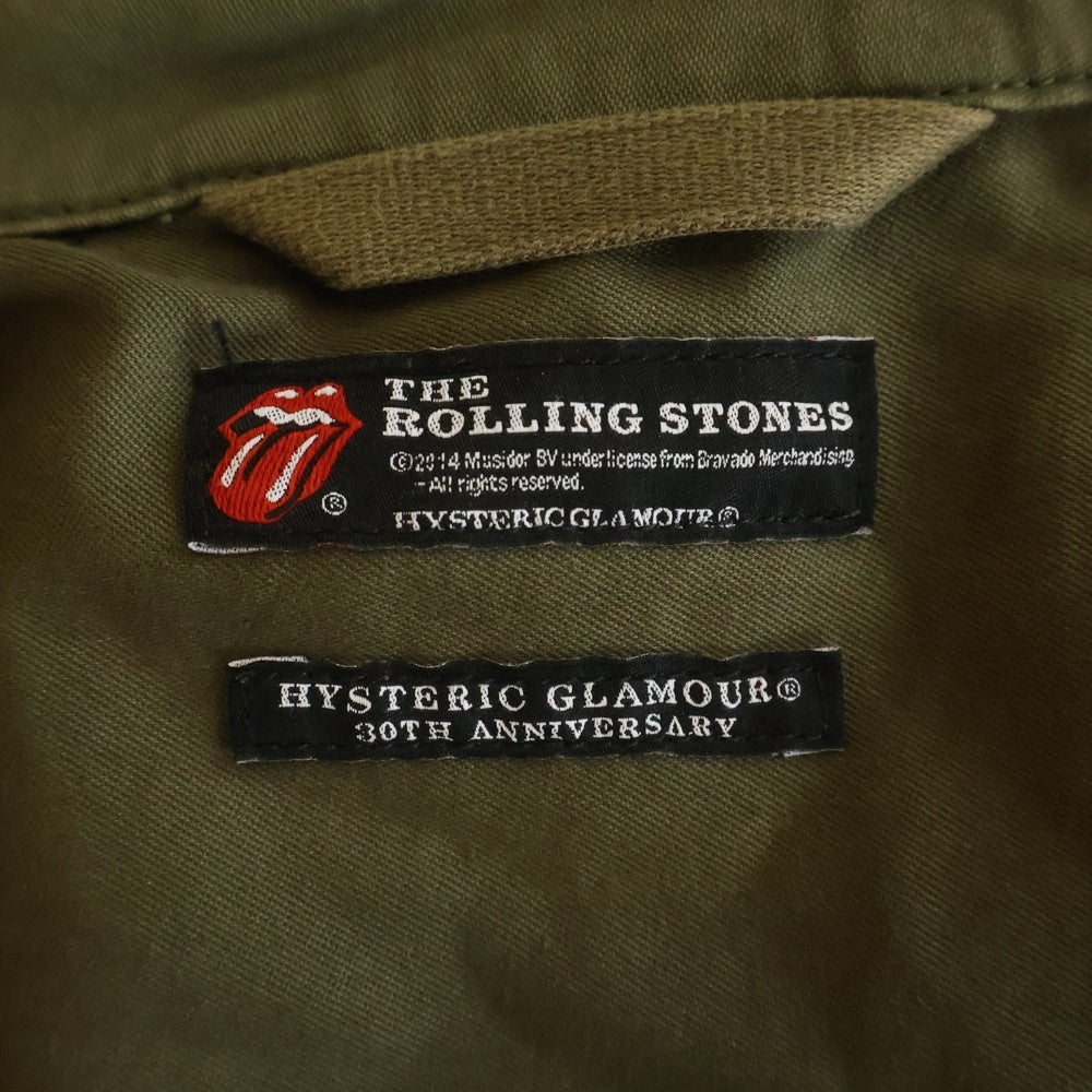 HYSTERIC GLAMOUR(ヒステリックグラマー) ×THE ROLLING STONES M65