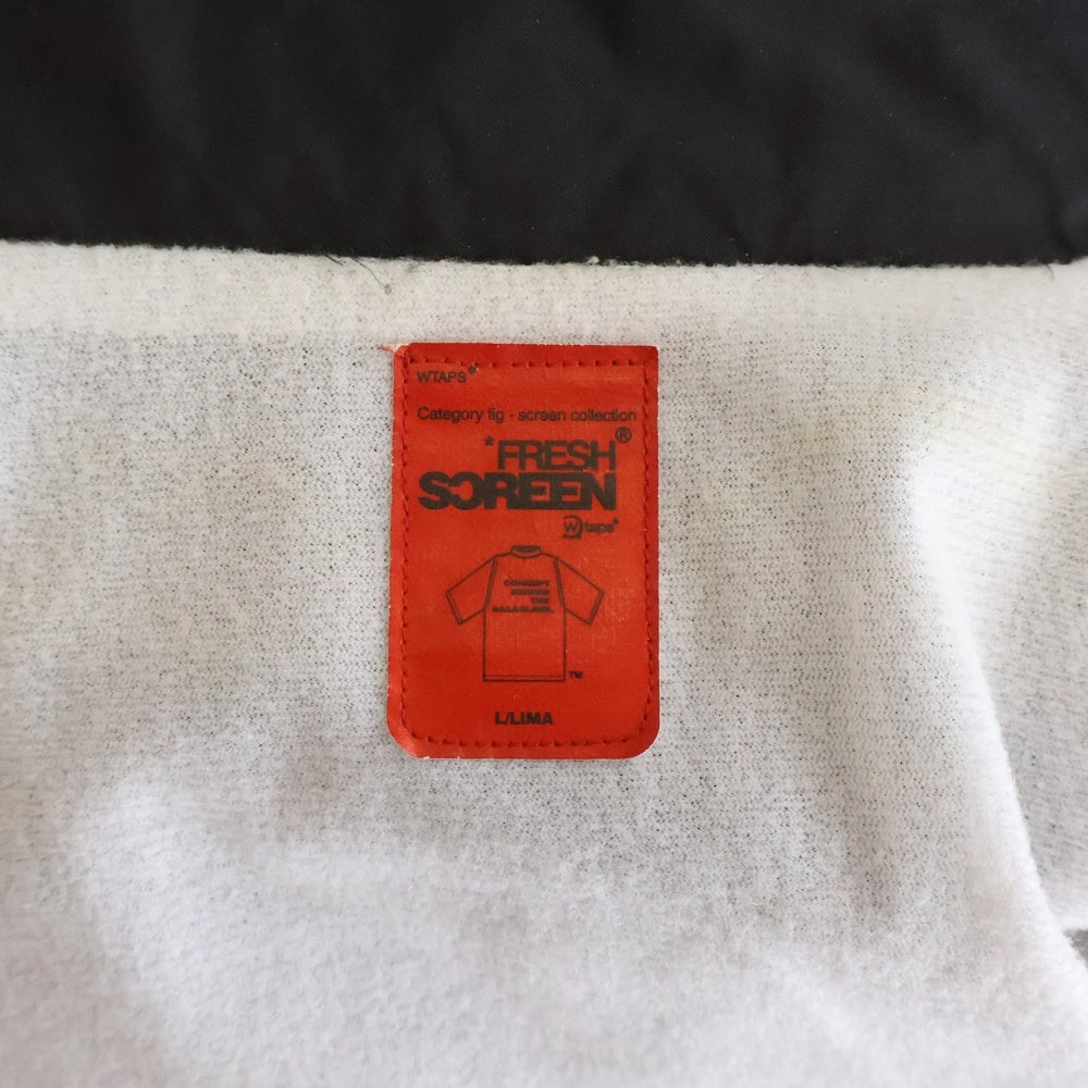 WTAPS(ダブルタップス) BONES RISE ABOVE DISARMAMENT BONES JACKET ナイロンコーチジャケット ブラック