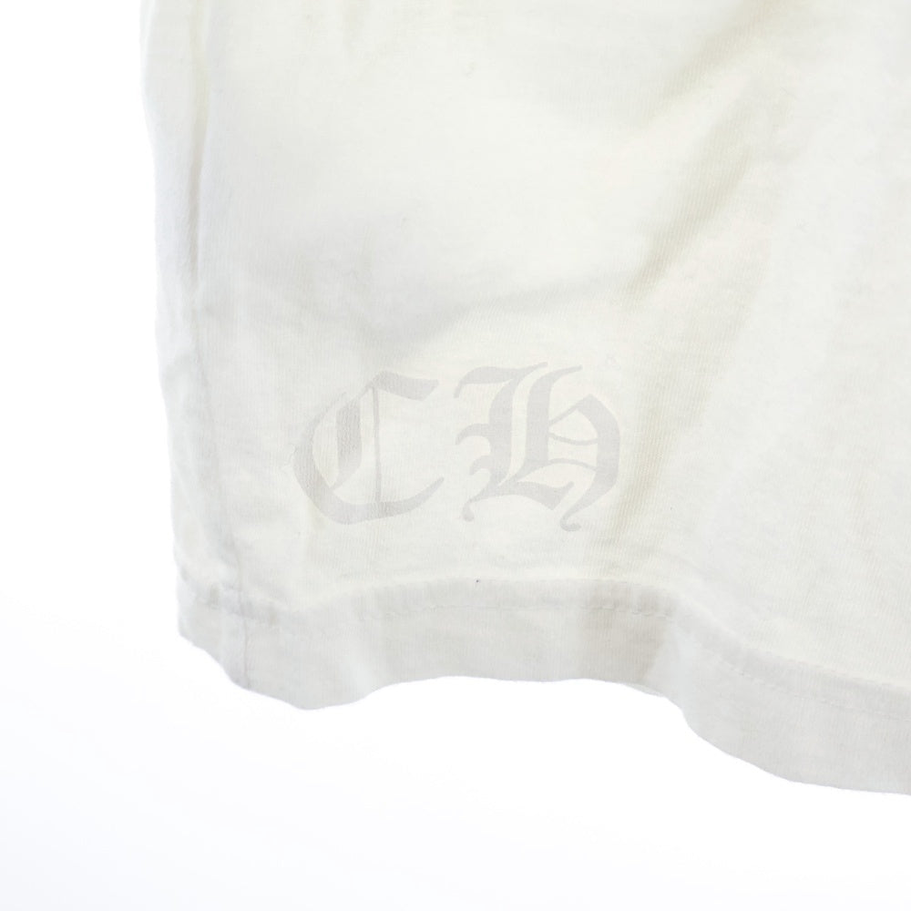 CHROME HEARTS(クロムハーツ) HORSESHOE S/S TEE ホースシュープリント 半袖Tシャツ カットソー ホワイト