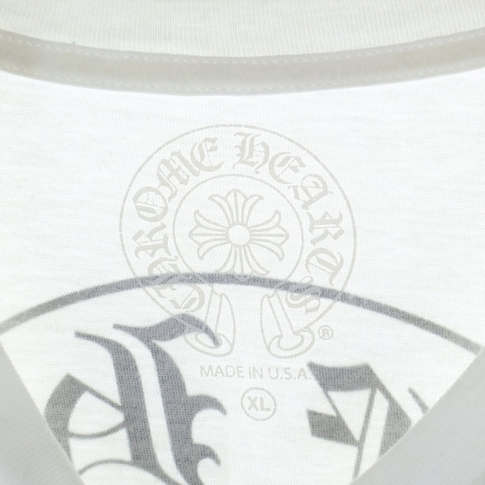 CHROME HEARTS(クロムハーツ) HORSESHOE S/S TEE ホースシュープリント 半袖Tシャツ カットソー ホワイト