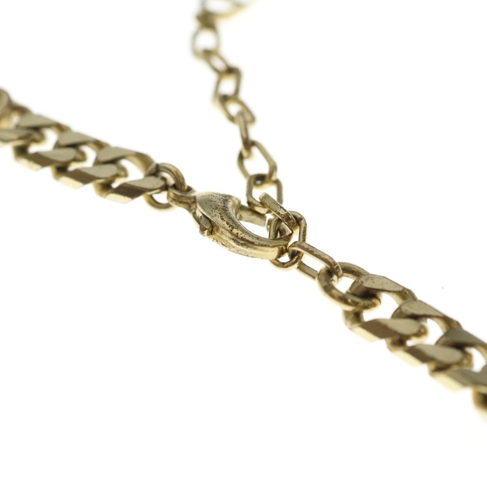 Christian Dior(クリスチャンディオール) CD ICON NECKLACE ロゴモチーフ ネックレス ゴールド