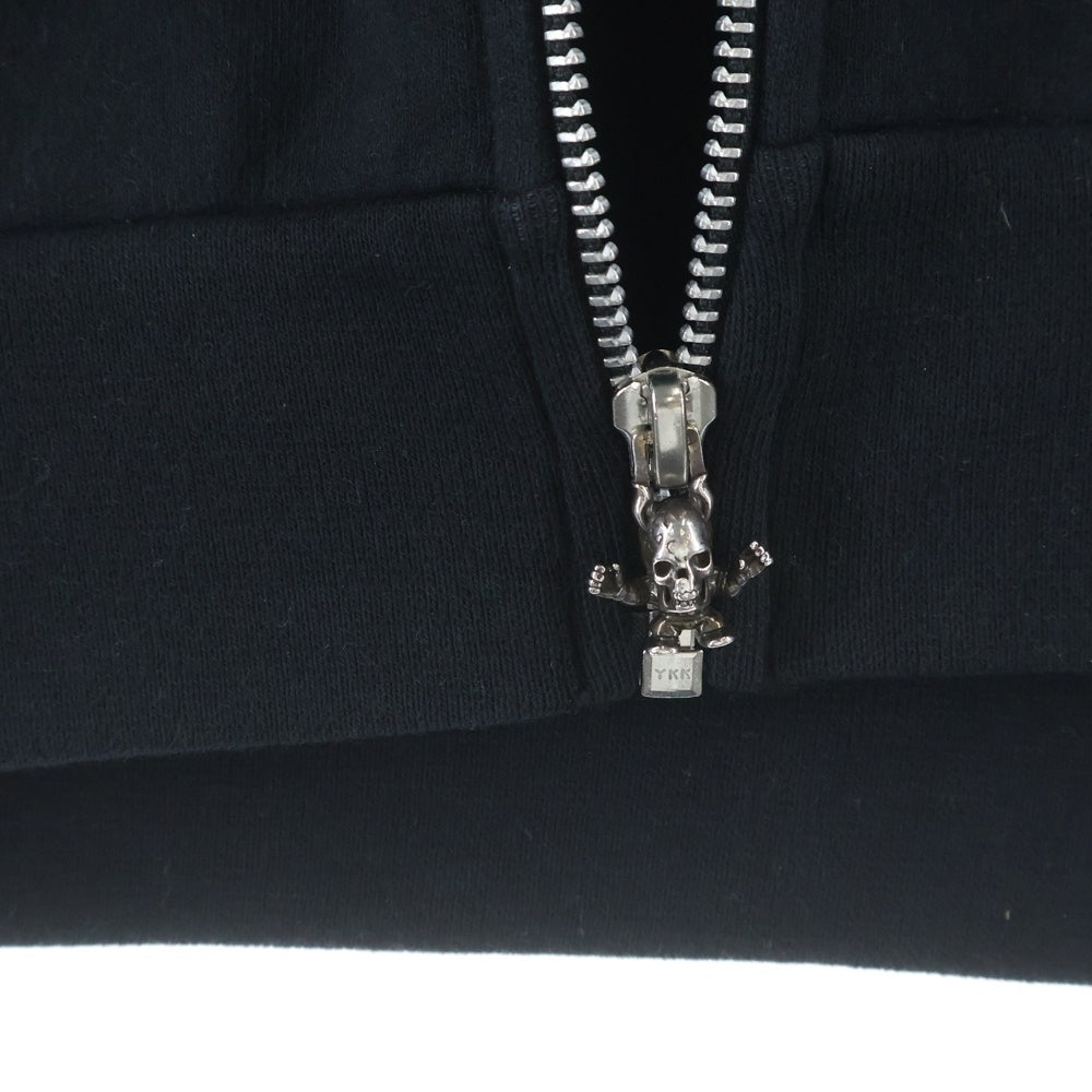 CHROME HEARTS(クロムハーツ) SWTSHRT HD ZIP バックFOTIプリントジップパーカー ブラック