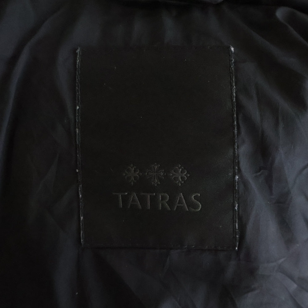 TATRAS(タトラス) BORBORE ボルボレ アームパッチ ダウンジャケット MTAT24A4568-D ブラック
