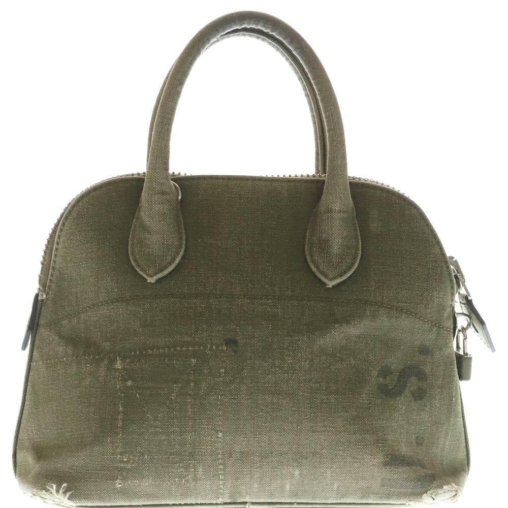 READY MADE(レディメイド) DAILY BAG M USヴィンテージコットン デイリーバッグ カーキ レディース