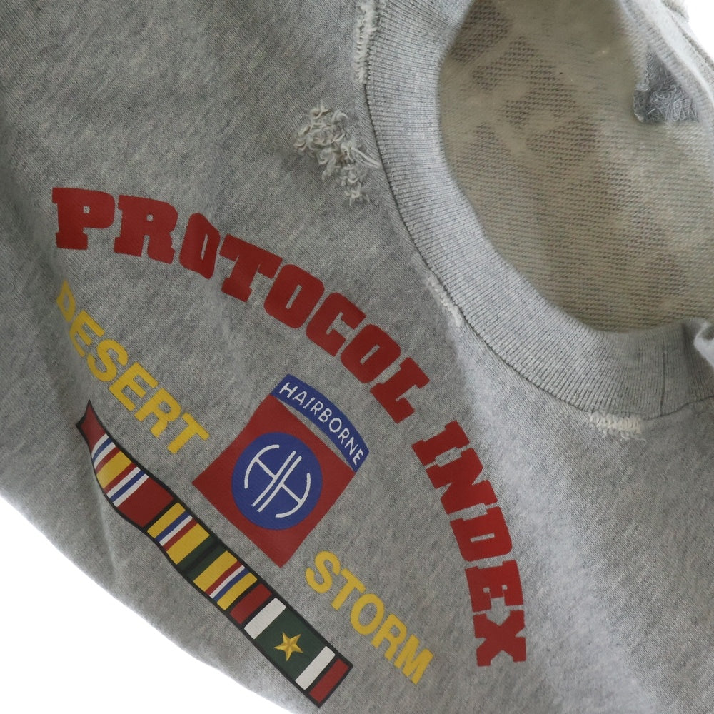 PROTOCOL INDEX(プロトコル インデックス) Reconstructed Sweatshirts