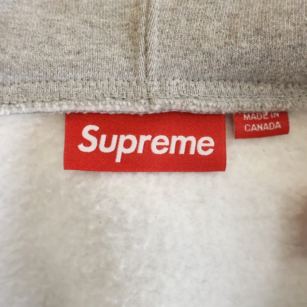 SUPREME(シュプリーム) 25AW S Logo Zip Up Hooded Sweatshirtエス Sロゴ ジップアップ フーディー パーカー グレー