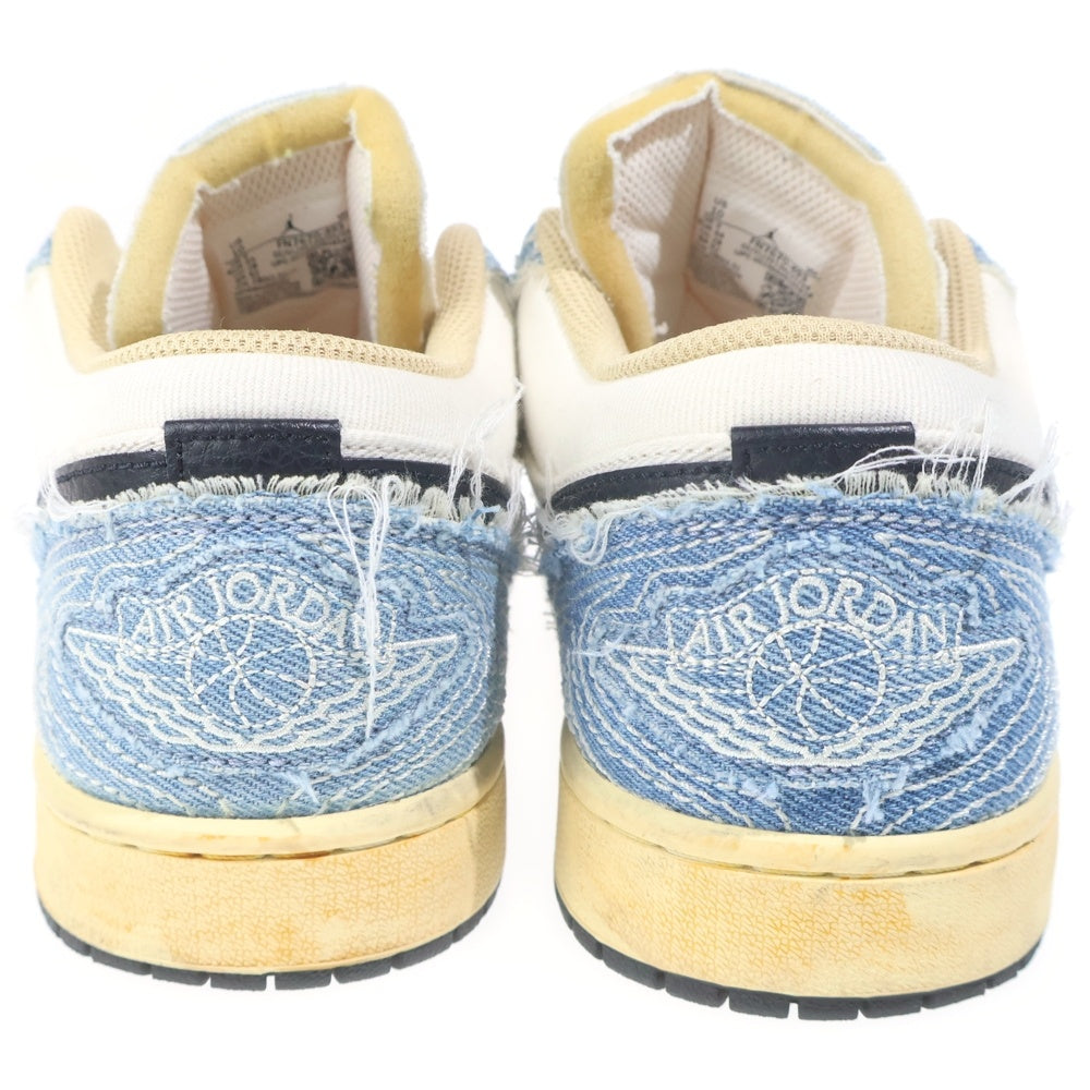 NIKE(ナイキ) AIR JORDAN 1 LOW SE World Make Japan エア ジョーダン 1 ロー ワールド メイク ジャパン ローカットスニーカー ホワイト/ブルー US10/28cm FN7670-493