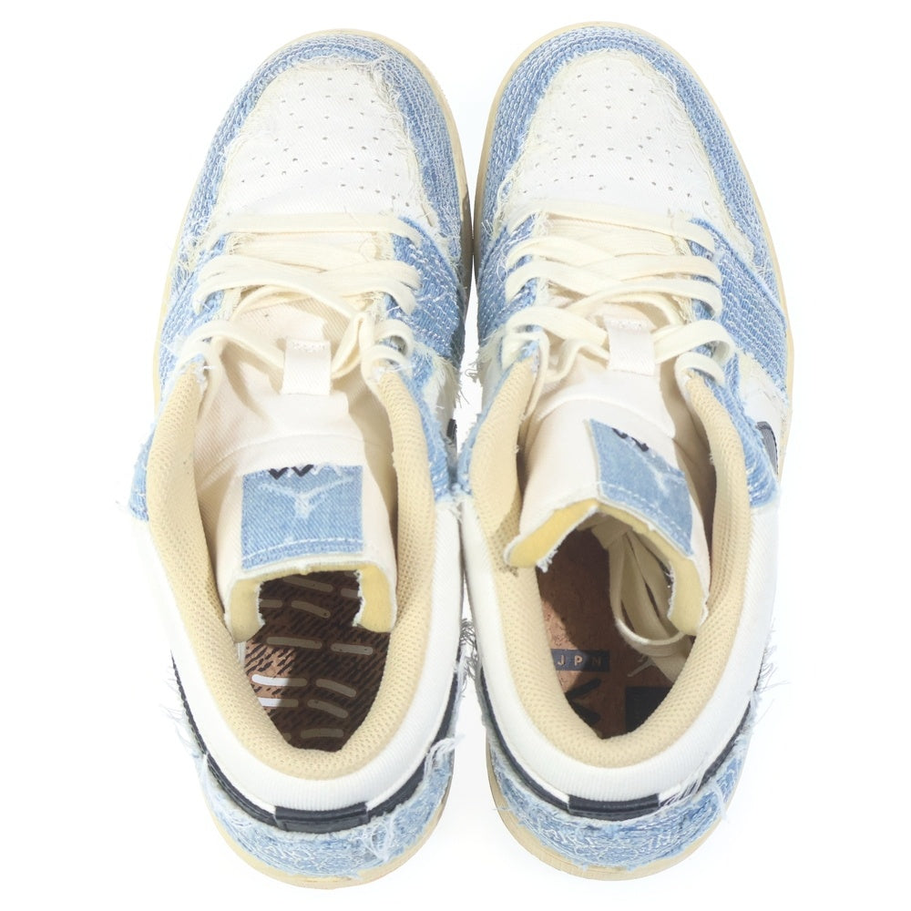 NIKE(ナイキ) AIR JORDAN 1 LOW SE World Make Japan エア ジョーダン 1 ロー ワールド メイク ジャパン ローカットスニーカー ホワイト/ブルー US10/28cm FN7670-493