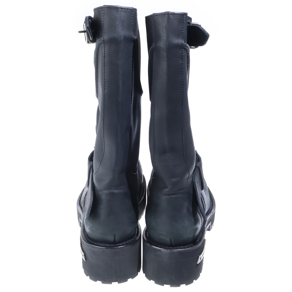 BALENCIAGA(バレンシアガ) VENOM ヴェノムレザーロングブーツ ブラック