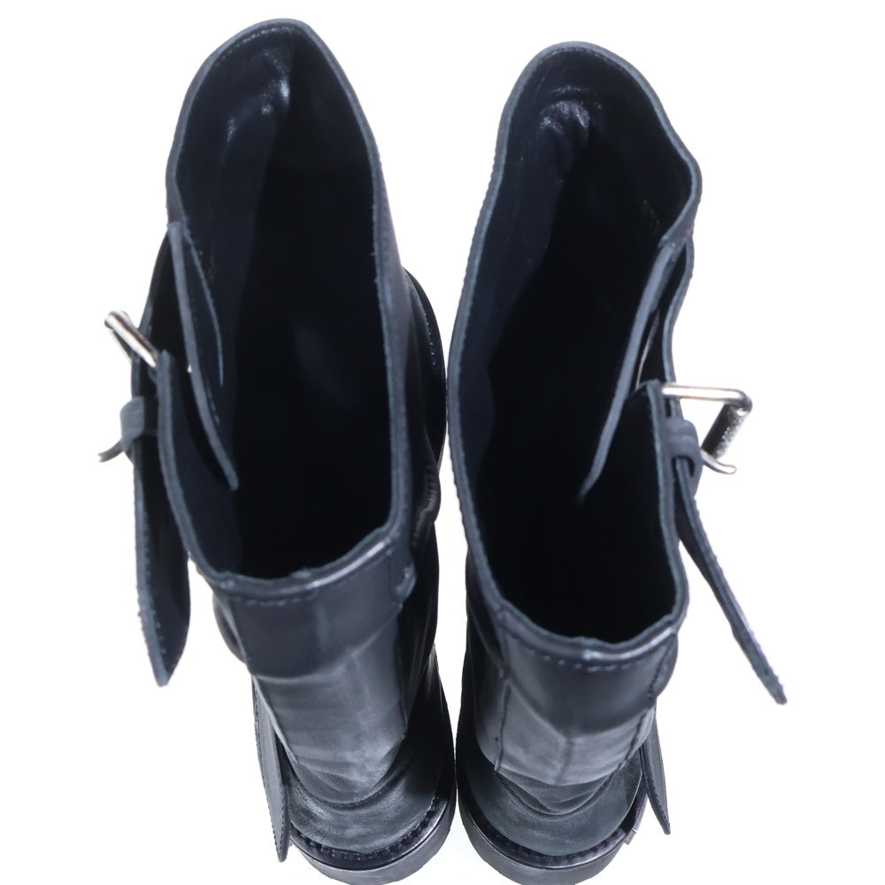 BALENCIAGA(バレンシアガ) VENOM ヴェノムレザーロングブーツ ブラック